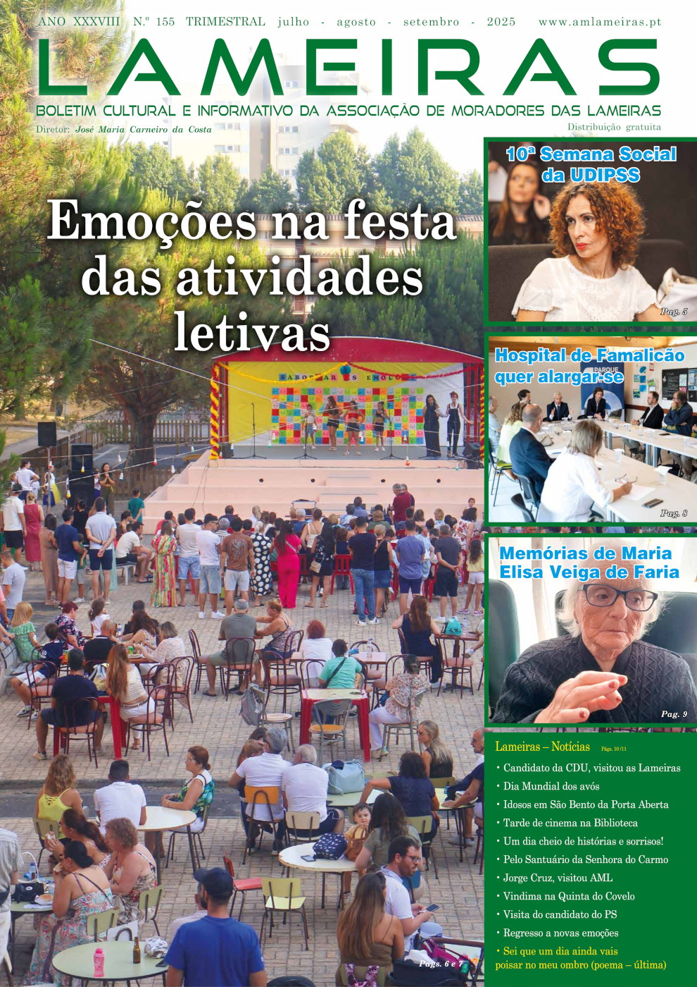 Já disponível o Boletim Cultural n.º 155